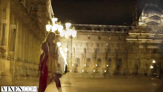 Ash-Blonde honey in a crimson sundress, Venera is about to have romp with her ex