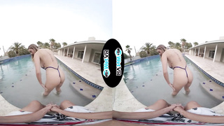 WETVR Swim Suit Unwrap POINT OF VIEW VR Pornography Screw With Angel Youngs (Angelina Young)