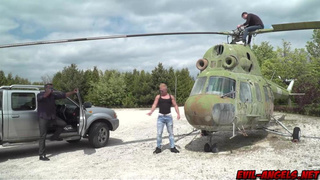 Red-Haired Teenager Alex Nova DUAL RECTAL boned