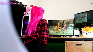 Sis gets stagged eyeing porno for the very first time