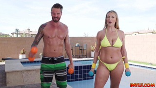 Sport trainer Quinton James nailed Joslyn in various ways