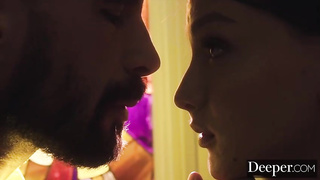 Dante Colle is having hot hook-up in the hostel, in the middle of the night