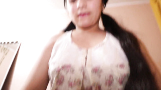 My nephew dares me to Ravage her and I finish off inwards her Accidentally, Unexperienced Latina Internal Cumshot