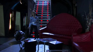 Provocative minx donna bells poon is stuffed firm