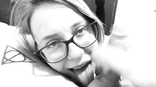 LOL Fail Accidentally cum shot on the nose and glasses Porno Flicks - Tube8