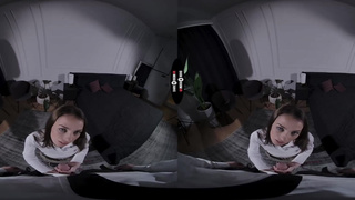 DARK GUEST ROOM VR - Petite But Heavy Brenda