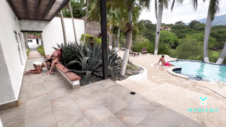 I tear up my bf and his sister - Mariana Martix & Duncan Saint & Sara Ash-Blonde