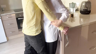 Young boys boinked homie's wifey raw fuck-holes and ended her face, dual foray