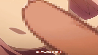 Man Rod liking brown-haired is getting poked from the back while givng a blow-job to her beau