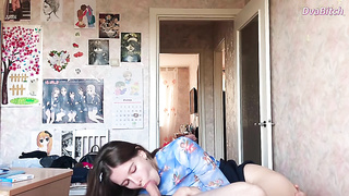 Enthralling nubile brown-haired is just a bone lovin’ inexperienced who knows how to sate boys