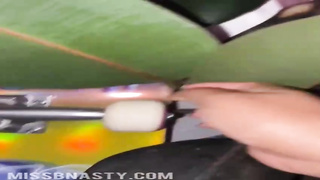 Horny is squealing while getting predominated and boned from the back, the way she luvs