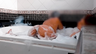 Fulfilling My Desire With My Neighbor In A Jacuzzi.