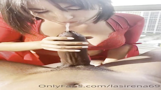 good-sized big black cock getting blow by ginormous cupcakes mummy I found her at tohorny.com