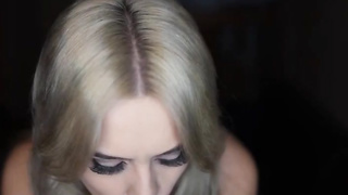 Saucy towheaded teenage is getting pulverized on the bed and screaming from elation while spunking