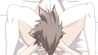 Labia tongued anime nubile superhero