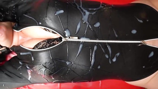 Kinky mature is getting penetrated from the back in the swimming pool, during the day