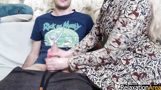 Sista masturbating and inhaling my beef whistle, mouth-watering fellatio