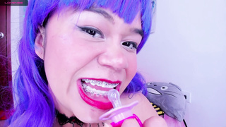 Lila Jordan, suspenders, braces