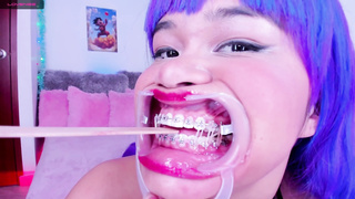 Lila Jordan, suspenders, braces