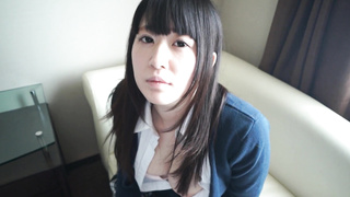 Chinese college dame in uniform gets ejaculation with hitachi again and again [3/4]