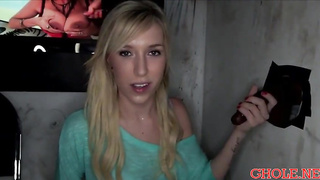 Startling blondie maia davis expreses her wildness