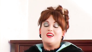 Top dressed xxx office bang-out