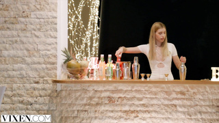 VIXEN Flamy ginger-haired Freya gives her chief' son-in-law a free-for-all display