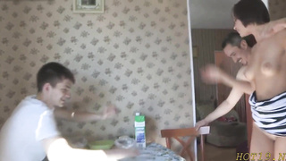 Insane barran gets access to a man rod