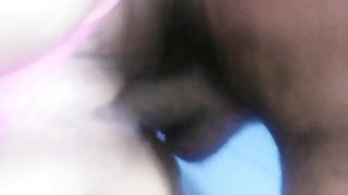 Fledgling chick is about to get smashed in front of the camera, until she gets fully satiated