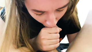 Desired To Gobble But Got Spunk In Her Hatch \ Real First-Timer Homemade