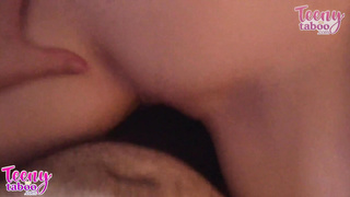 Ash-Blonde Nubile Hotty Celestina B Gets Boned and Throatpied by her Chief!