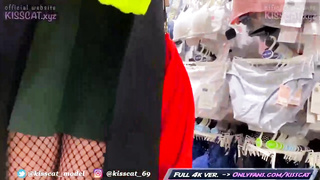 Nasty stunner in black fishnets is deep throating trunk and getting smashed to get a Gigantic Mac