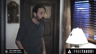 Spunky red-haired with petite milk cans luvs to get her muff meticulously munched, before having lovemaking