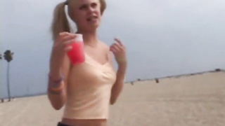 PREMIUMGFS - Tiny Summer solo teenager jerks