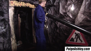 PAIGE ASHLEY - Kinky Wifey Poked By Blue-Neck Corset Roughneck