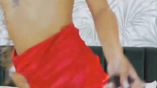 Sexy Brunette Lady On Her Wild Show