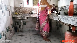 Indian housewife is about to get nailed in the kitchen, instead of making lunch for her paramour