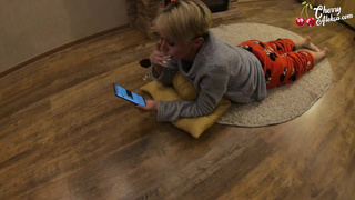 Naughty Light-Haired Jiggly Deep-Throats Ample Bone and Rails - Rectal Hookup