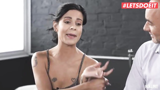 Her Confine: Lil Czech Dark Haired Rectally Wedged By A Giant Man Sausage And Guzzles Jism On PornHD - HD porno vid - Pornography HD