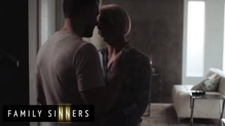 Family Sinners - Bodacious housewife Helena Locke cucks her hubby with Stepsons phat boner