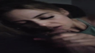 Sausage lovin’ honey is providing fellatios even to her fucking partner's buddies, because she luvs how it senses