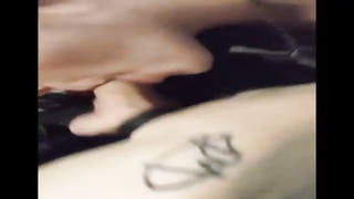 Fuckpole luving dark-haired is providing a deep fellatio to her fucking partner, while no one is observing