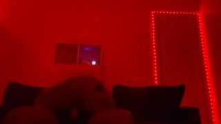 Insatiable dame is railing her paramour's rock rock hard pink cigar, in the middle of the night