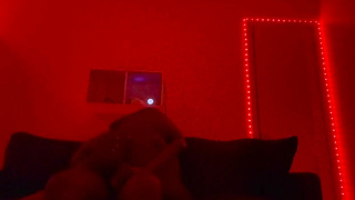 Insatiable dame is railing her paramour's rock rock hard pink cigar, in the middle of the night