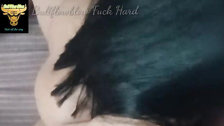 Mischievous, unexperienced duo is doing it in front of the camera, just for the joy of it