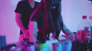 彼女のえちえちが止まらない。「超やば変態コンカフェ嬢がえちえちエナメルナース姿で客のミルクセーエキを逆注文からの口内ぶっかけ直飲みゴックンっ」