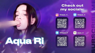 Blue- spotted dark-haired with a pierced tongue is providing an unbelievable deep throat to her hottest buddy