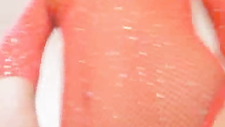 Sweet Alluring Woman Vibrating Her Pussy