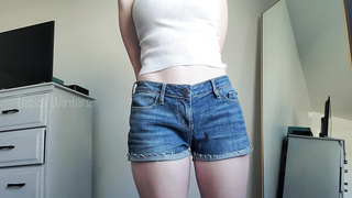 Undressing for you before figuring myself