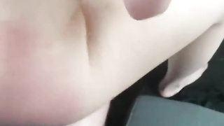 Step sister Layla ravages and gargles me in my car